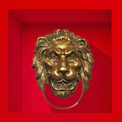 Lion Door Knocker